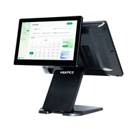 Terminal de point de vente Android professionnel WiFi OEM/ODM directement de l'usine, écran simple de 15,6 pouces ou double écran de 11,6 pouces