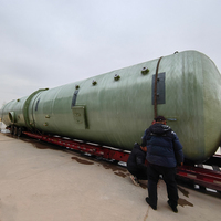 Colonne d'absorption en fibre de verre GRP/FRP LAN ZHI pour la purification des fumées, efficacité de purification de 90%, origine Hebei