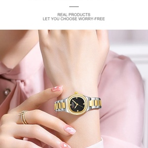 Montre femme CURREN 9101, montre de luxe en acier inoxydable, petit cadran élégant, montre-bracelet à quartz pour femme, Reloj - Product Image 2