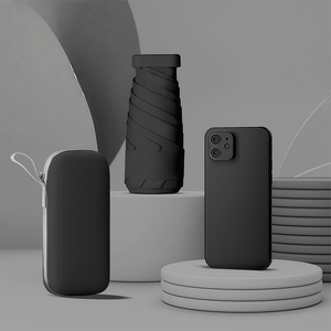 Nhà Máy Bán Buôn Xách Tay Ngoài Trời <span class=keywords><strong>Mini</strong></span> Trọng Lượng Nhẹ Giá Rẻ Ô Mặt Trời Bảo Vệ UV Bảo Vệ <span class=keywords><strong>Mini</strong></span> 6K 6 Gấp Ô Mặt Trời - Product Image 4