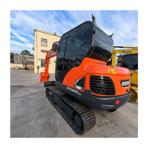 รถขุด DOOSAN DX60-9C มือสอง ขนาด 6 ตัน เครื่องจักรก่อสร้างขนาดเล็กแบบตีนตะขาบ DX60-9C สำหรับขาย - Product Image 1