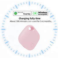 Traqueur intelligent pour animaux de compagnie rechargeable Find My Airtag Apple Anti-Lost Device compatible avec le réseau 4G