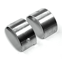 Coussinets de bielle en acier inoxydable usinés CNC Precisionix EN 0003 avec usinage par électroérosion à fil et brochage