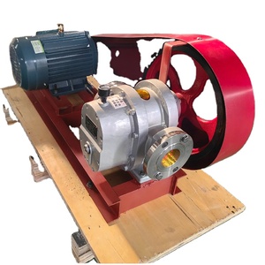 Bomba de aceite de rueda convexa LCX-18 de acero inoxidable de alta viscosidad para transferencia de líquidos químicos y aceites - Product Image 1