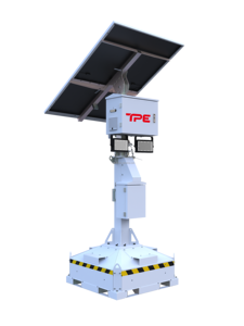 ไฟถนนโซลาร์เซลล์ TPE-300B ประสิทธิภาพสูง IP67 พร้อมระบบควบคุมการชาร์จพลังงานแสงอาทิตย์อัจฉริยะ MPPT สำหรับไซต์ก่อสร้าง TPE-300B TPE-30 - Product Image 1