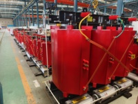 Transformateur de puissance triphasé haute tension de type sec avec enroulement en aluminium/cuivre, transformateur de distribution
