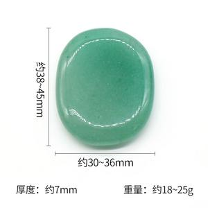 Pietra irregolare naturale lucidata piatte preoccupazioni <span class=keywords><strong>pietre</strong></span> Pocket di palma cristallo curativo per incisione meditazione riequilibrio - Product Image 4