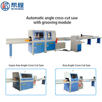 Digitale Horizontale Automatische CNC-Kreissäge 20-160 Grad Winkel Hochpräzise Holzschneidemaschine Automatische Kerbfräse Motorgetriebene Fräsmaschine