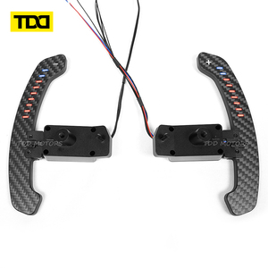 Palettes de changement de vitesse magnétiques en fibre de carbone TDD LED pour Toyota Camry GR Corolla Yaris GR Avalon Rav4 Highlander - Product Image 1