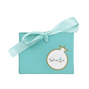 Hộp Giấy Ưa Thích Hộp Bao Bì Đồ Trang Sức Hộp Hình Tam Giác Màu Tím - Product Image 2