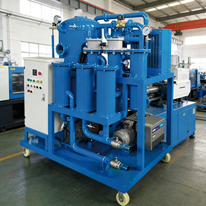 Déshydrateur d'huile hydraulique à vide pour machine de moulage par injection, élimination de 99 % de l'<span class=keywords><strong>eau</strong></span>, filtre à huile - Product Image 1