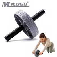 Rouleau Abdominal Personnalisé Micogo pour Entraînement à Domicile – Équipement de Fitness avec Roue Large Antidérapante et Silencieuse