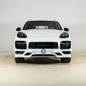 Para <span class=keywords><strong>Porsche</strong></span> <span class=keywords><strong>Cayenne</strong></span> 2011 2012 2013 <span class=keywords><strong>2014</strong></span> 958.1 (de modelo antiguo a nuevo 9Y0.1 <span class=keywords><strong>GTS</strong></span>): Parachoques delantero, pasos de rueda, paneles de puerta, labio trasero y labio delantero TKT - Product Image 1