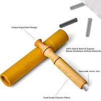 Bâtonnet aromatisé en bois personnalisé sans fumée pour l'arrêt du tabac, à usage buccal, capacité 5 ml, durée de conservation 3 ans