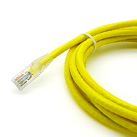 Cable de Red LAN UTP Cat5e Cat6 Cat6a de 8 Hilos RJ45, Cable de Conexión RJ45 Trenzado Cat 6