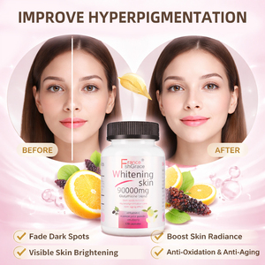 Suplemento Blanqueador de Piel con Extracto Herbal Shecome, con Efecto Antienvejecimiento y Antioxidante, Cápsulas Blanqueadoras de Piel, 120 Cápsulas - Product Image 5
