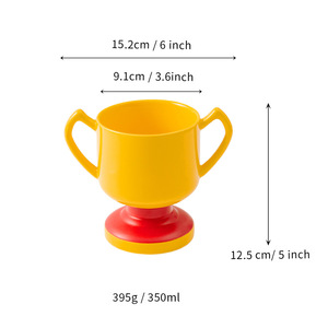 Mug en céramique de Chaozhou jaune et bleu avec poignée, design créatif, tasse individuelle pour cadeaux, logo et couleur personnalisables - Product Image 4
