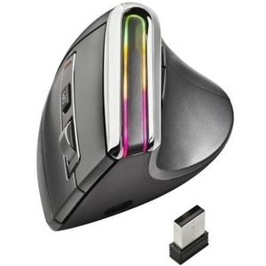 Mouse Verticale Wireless Bluetooth 5.0, 32 DPI, Multi-dispositivo, Illuminazione LED, 5 Pulsanti, Ricaricabile - Ideale per Utenti - Product Image 1