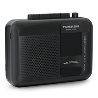Vente en gros de bonne qualité mini lecteur de cassettes rétro baladeur audio portable enregistreurs de cassettes