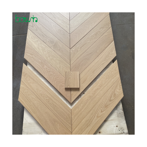 Top Grade <span class=keywords><strong>Chevron</strong></span> hình dạng thiết kế sàn gỗ sồi Châu Âu sàn gỗ - Product Image 1