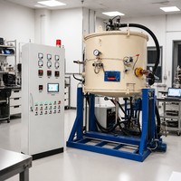 Four CVD 1550°C personnalisable pour préformes, matériaux en graphite de pyrolyse thermique pour composites C/C SiC, revêtement au carbone pyrolytique