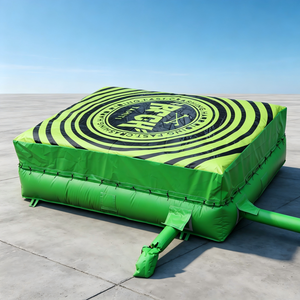 Matelas d'atterrissage gonflable Airbag BMX FMX Sport Vélo de montagne Freestyle Trampoline <span class=keywords><strong>Park</strong></span> Airbag gonflable carré plat pour sauts acrobatiques - Product Image 2