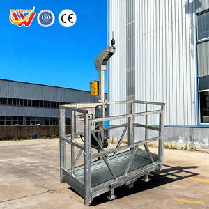 Электрическая подвесная подъемная платформа для одного человека, промышленный дизайн, работы ZLP, строительные леса для очистки небольших зданий - Product Image 2