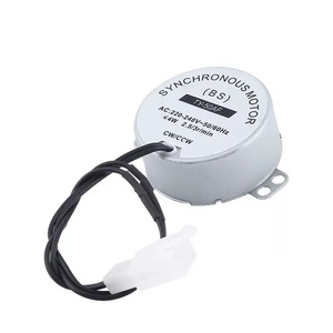 Micromotore a Bassa Velocità per Rotazione Uova 110V <span class=keywords><strong>50</strong></span>/60Hz Spessore 20,5mm con Motore Sincrono AC in Metallo - Product Image 1