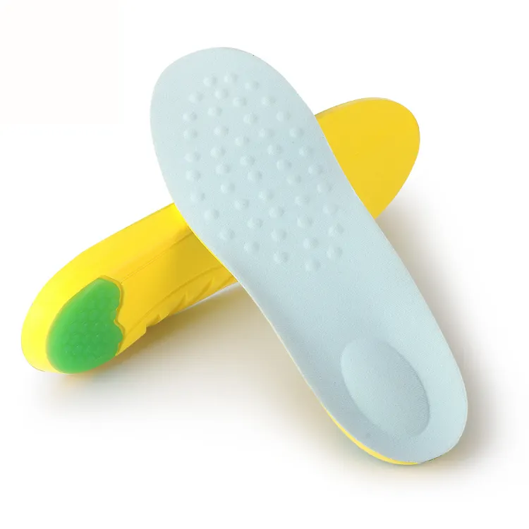 Erhöhen Sie das Drucken von Schuhen für die Massage Japan Gel Arch Support 3 4 Half Stanz schaum Pu Air Fill Einlegesohle