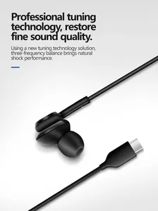 Écouteurs filaires de type C pour Samsung <span class=keywords><strong>Galaxy</strong></span> S24 S23 S22 <span class=keywords><strong>S21</strong></span> Ultra Plus Fe, écouteurs intra-auriculaires 3,5 mm pour A54 A34 A53, accessoires pour téléphone - Product Image 3
