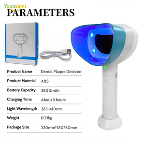Taşınabilir ev el diş ekran cihazı elektrik güç kaynağı Oral plak matematik dedektörü diş beyazlatma ekipmanları - Product Image 4