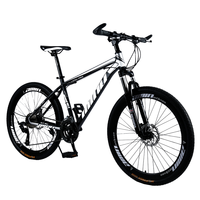 Vélo de montagne tout-terrain haut de gamme pour adultes 2024, 24/26/27,5 pouces, cadre en aluminium, acier, carbone, frein à disque, suspension intégrale, prix abordable