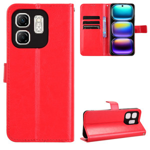 Funda de teléfono de cuero con diseño de Caballo loco para <span class=keywords><strong>infinix</strong></span> Hot 50i 4G/Smart 9 4G - Product Image 5