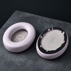 Almohadillas de Repuesto para Auriculares <span class=keywords><strong>QCY</strong></span> H3 PRO H3PRO, Almohadillas de Cuero Proteico con Aislamiento de Ruido Adaptativo <span class=keywords><strong>ANC</strong></span> - Product Image 3