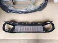 Grille avant Shark Grille améliorée, style d'admission d'air, accessoires de décoration de calandre avant, noir mat pour Jeep Renegade 2015-2024