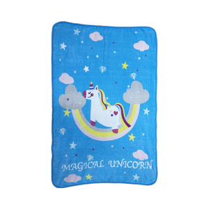 Dễ Thương siêu mềm đơn lớp 100% Polyester flannel trẻ em bốn mùa nhà giường với phim hoạt hình in chăn - Product Image 2