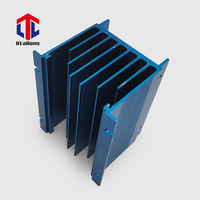 Boîtier en aluminium extrudé pour projet électrique, boîtier électronique, profil de radiateur en alliage d'aluminium