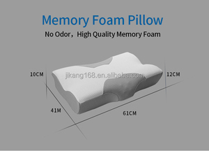 Factory Customization Orthopedic Contour <b>Pillow</b> Neck <b>Shoulder</b> Pain Relief Ergonomic Memory Foam Cooling Knitted Removable - Product Image 4