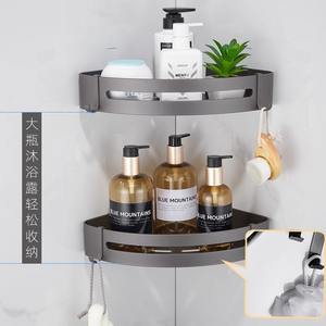 Toallero de pared Yao Peng con 4 barras y estante de almacenamiento de 2 niveles, organizador de baño - Product Image 4