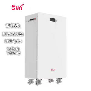 Banque d'alimentation portable Sunplus longue durée 15 kWh LiFeO4 pour maison de ville avec 10 ans de garantie - Product Image 1