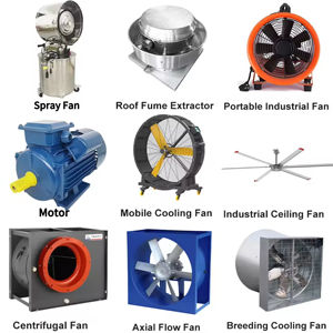 Ventilateur industriel portable axial haute pression à haut volume d'air anti-explosion de 16, 20 et 24 pouces, ventilateur d'évacuation, ventilateur de ventilation - Product Image 6