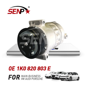 Compresseur de climatisation de pièces automobiles SENP pour VW GOLF OEM 1K0 820 803 E Compresser et transporter le réfrigérant - Product Image 6