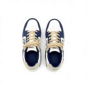 Zapatillas de Baloncesto Lona para Hombre, Ligeras, de Caña Baja, con Suela de Goma, Casuales, Combinables con Todo, Punta Redonda, con Cordones, a la Moda, Color Sólido - Product Image 1