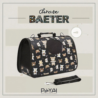 Sac de transport pliable pour animaux de compagnie, sac à dos de voyage portable en nylon pour chat et chien, à porter à la main ou en bandoulière pour les sorties en plein air