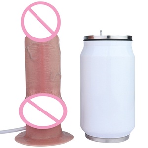FAAK Fantasy Ejaculation <b>Dildo</b> Wholesale Silicone Inflatable Squirting <b>Dildo</b> Realistic Penis Female Masturbator Adult Sex Toys - Product Image 6