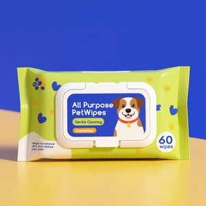 Oem/odm <span class=keywords><strong>Pet</strong></span> Wipes Hersteller Safe <span class=keywords><strong>Pet</strong></span> Eye Ear Paw Wipes Cat Dog Wipes Organic - Product Image 1