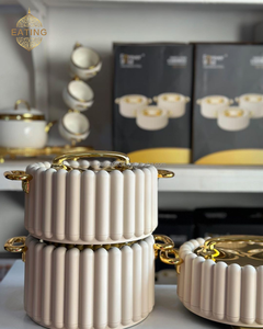 Cena Fiesta Contenedor de comida Ensaladera Accesorios de cocina Ollas de <span class=keywords><strong>sopa</strong></span> Tazón 1.5L + 2L + 2.5L Cazuela aislada Juego de calentador de alimentos - Product Image 5