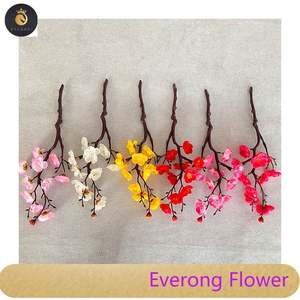 Un ramoscello di fiori di prugna decorazione fiori artificiali mariage decorativi - Product Image 2