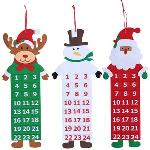 115*45cm Navidad niños DIY <span class=keywords><strong>fieltro</strong></span> Navidad calendario <span class=keywords><strong>fieltro</strong></span> muñeco <span class=keywords><strong>de</strong></span> nieve Navidad Calendario <span class=keywords><strong>de</strong></span> Adviento - Product Image 6