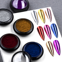 MEET ACROSS 7ml Base Top Coat Gel pour ongles Soak Off Nail Art Mirror Powder Top Coat Gel fonctionnel Vernis à ongles